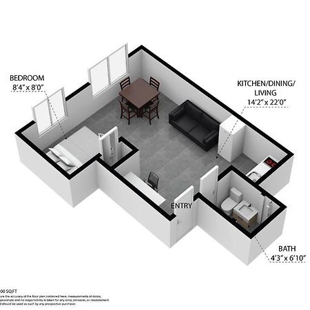 Chic Large Studio Apt Near Ocean Drive South Beach Μαϊάμι Μπιτς Εξωτερικό φωτογραφία