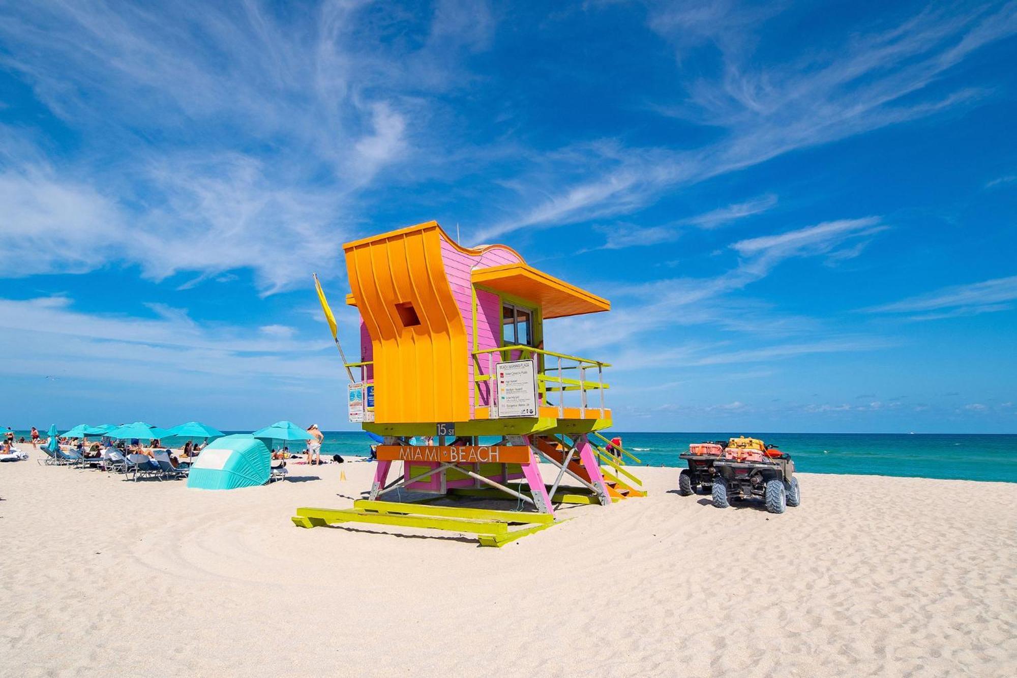 Chic Large Studio Apt Near Ocean Drive South Beach Μαϊάμι Μπιτς Εξωτερικό φωτογραφία
